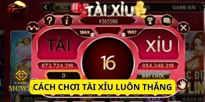 Phân bổ nguồn vốn đánh Tài Xỉu theo tỷ lệ 1 - 3 - 2 - 4