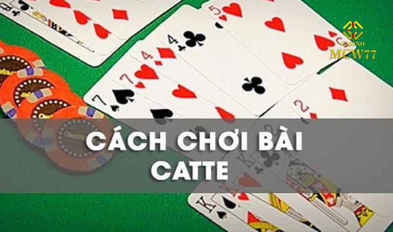 Cách chơi bài Catte cực đơn giản mà người chơi cần nắm rõ